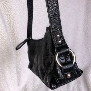 Black mini purse